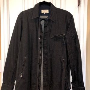 Rag & bone men’s navy blue light jacket